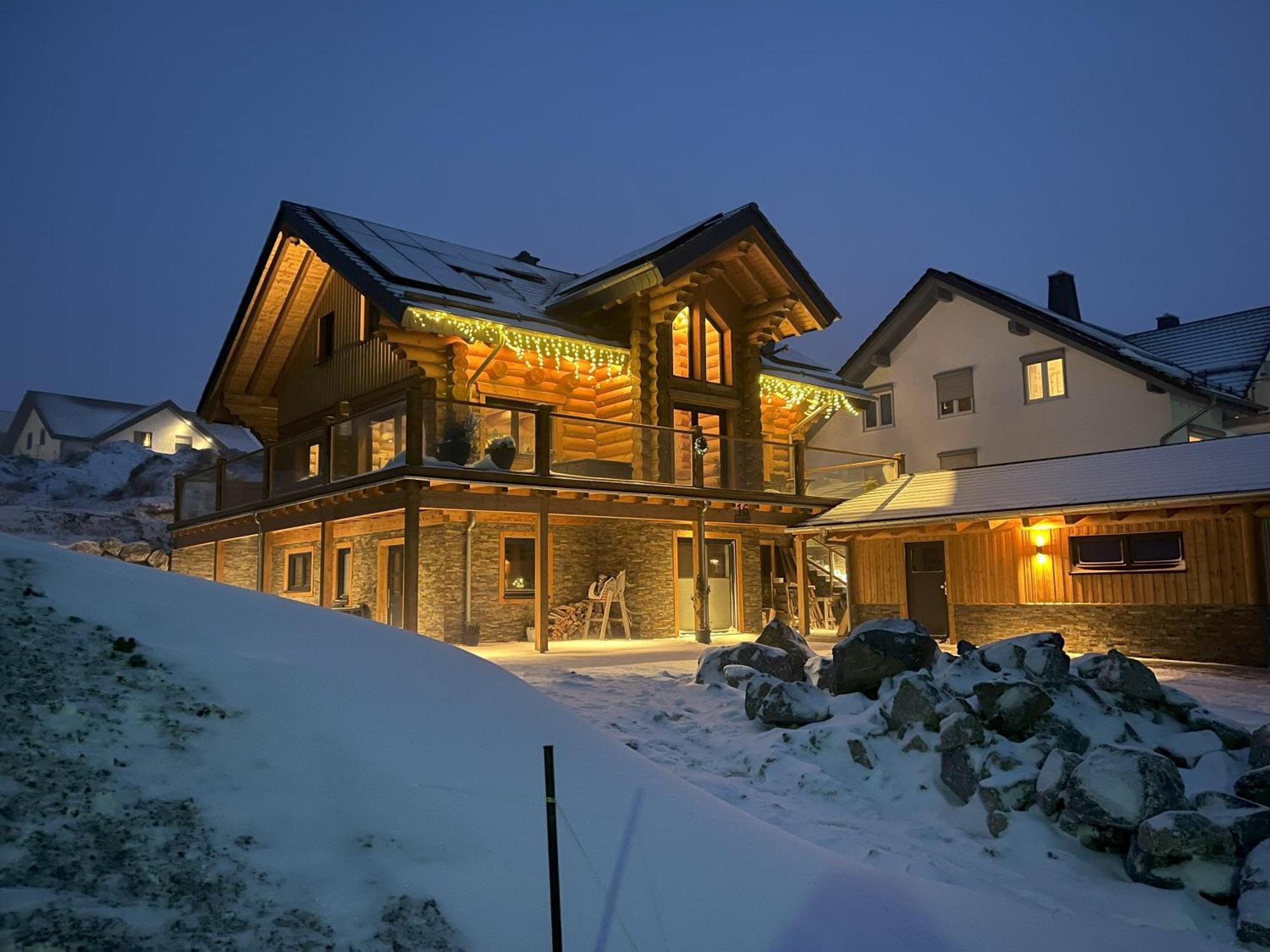 Ferienwohnung Uplandblockhaus Willingen  Exteriér fotografie
