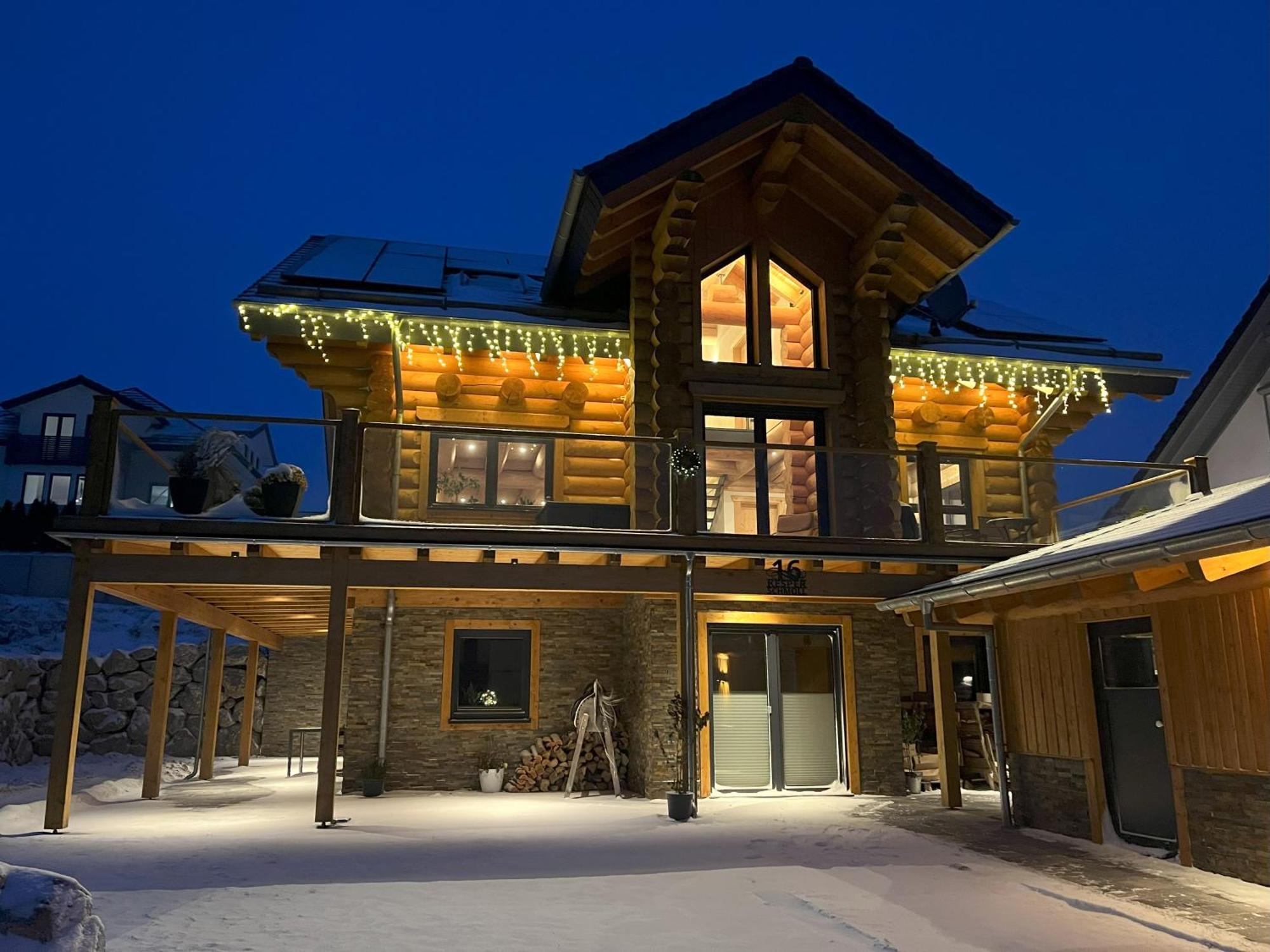 Ferienwohnung Uplandblockhaus Willingen  Exteriér fotografie